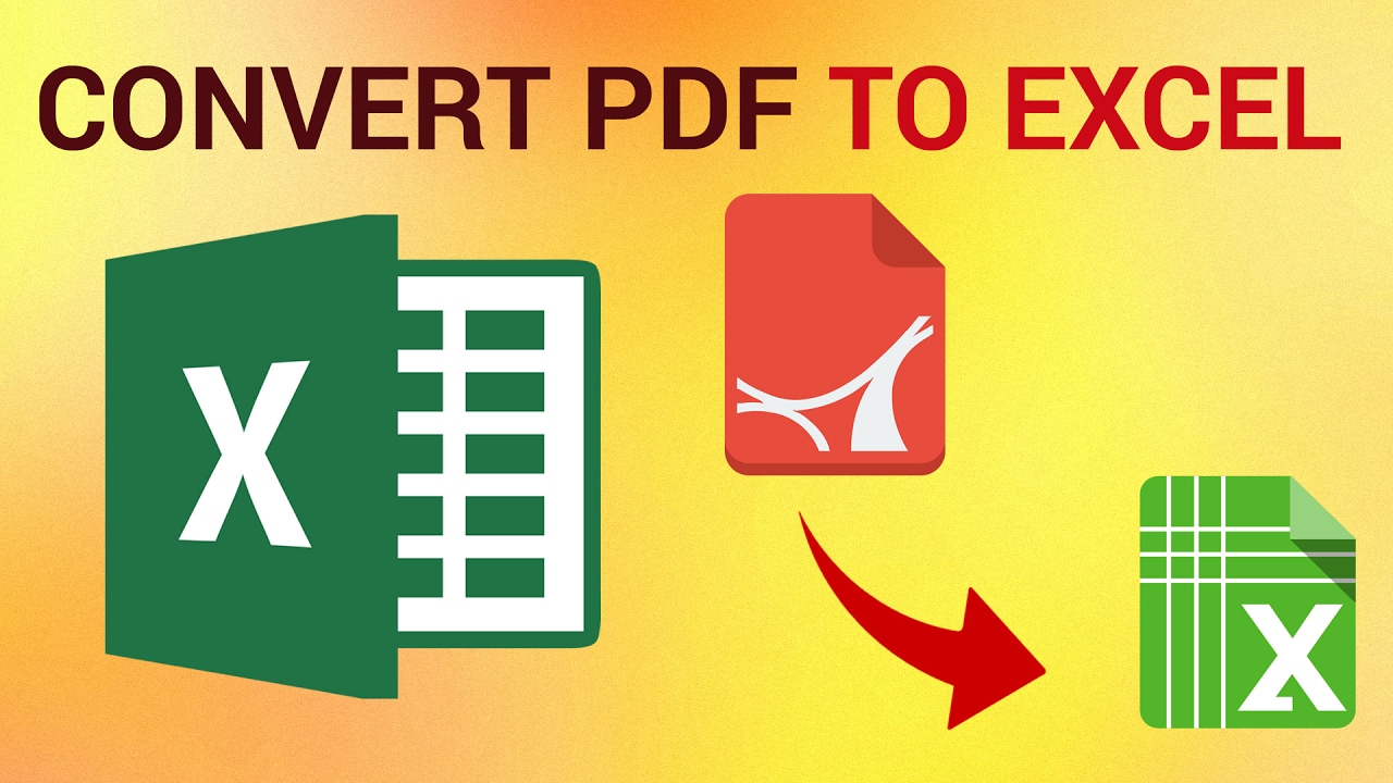 copy pdf to excel free